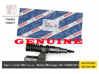 China Bosch Genuine and New Unit Injector 0414701038 0414701063 for Scania R500 1766553 1548472 for sale