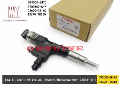 China Genuine and New Fuel Injector 095000-847# 095000-8470 9709500-847 for Dyna 23670-78160 23670-E0410 2367078160 23670 E041 for sale