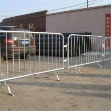 China Galvanized crowd control barrier stainless steel fence panel temporary Tubular fencing for sale