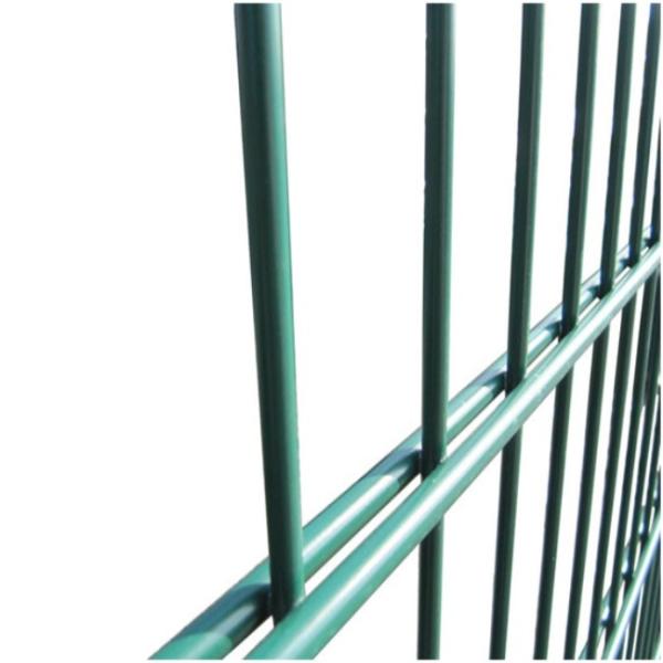 Quality ECO Friendly fence designs twin wire fence 8/6/8 double wire mesh fence for sale