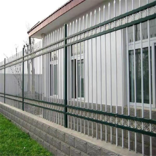 Quality New Design Cheap Wrought Iron Fence Panel Steel Metal Picket Ornamental Fence for sale