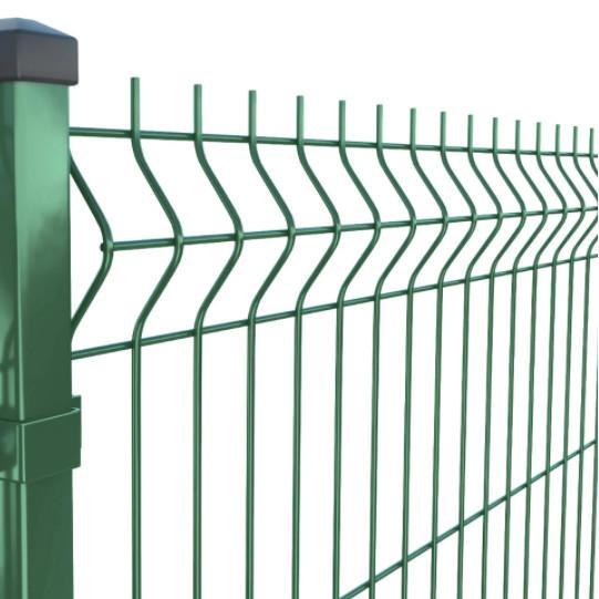 Quality Curvy 4.5mm 3d Wire Mesh Fence Welded Hot Dipped Galvanized Pvc Coated for sale