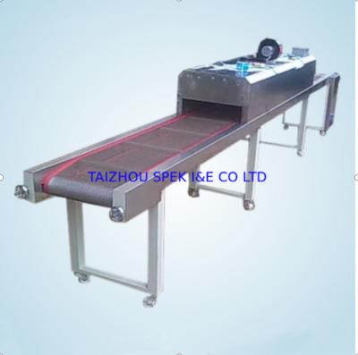 China Teflon Coated Fiberglass Conveyor Belt For Continuous Infrared Hot Air Dryer for sale