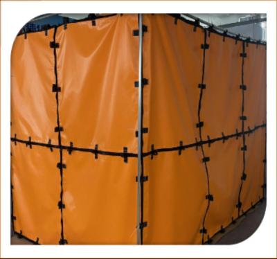 China Industrial onshore and offshore safe welding habitats panel removable welding isolation System for sale