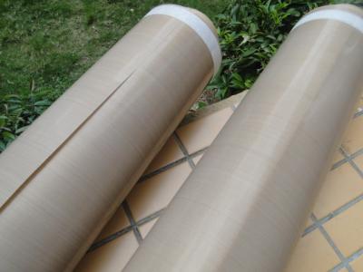 Chine Épaisseur anti-corrosive du tissu enduit 0.13mm de fibre de verre de l'isolation thermique PTFE à vendre