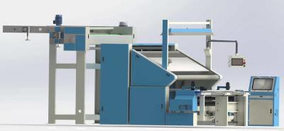 China Alimentação inteligente da eficiência elevada da máquina de rolamento da inspeção de matéria têxtil da máquina de revestimento de matéria têxtil à venda
