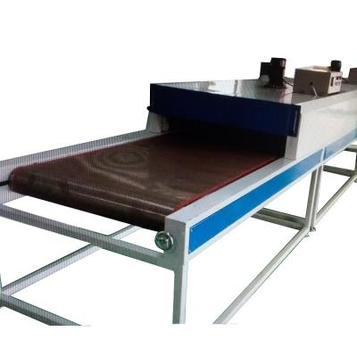 China Banda transportadora de curado ULTRAVIOLETA del Teflon del secador para una máquina más seca del túnel de la impresión de pantalla de seda en venta
