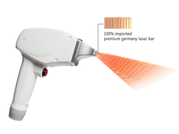 1HZ - 10HZ Permanent Diode Laser Hair Removal With Water Cooling System