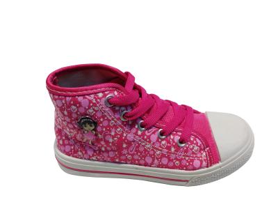 China Kids injection canvas upper shoes,cheap price good quality for sale