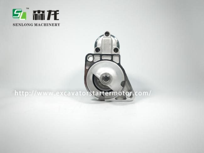 Starter motor front view