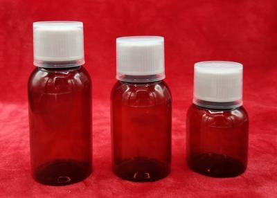 Chine bouteilles de médecine d'ANIMAL FAMILIER de taille de 108mm avec la preuve en aluminium de lumière de couleur de Brown de revêtement à vendre