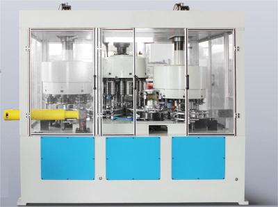 China Full Automatic Aerosol Can Combination Machine Flanging Seaming Manufacturing Machine for sale