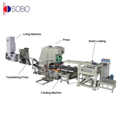 China Automatic Twist Off Cap Forming And Lining Machine Twist Off Cap Punching Machine for sale