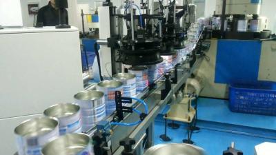 中国 自動円形の缶ペンキの缶のエーロゾルの缶のための機械を作る 販売のため