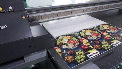 China High Precision Automatic Digital Printing Machine HT2512UV UV Flat Bed Printer for sale