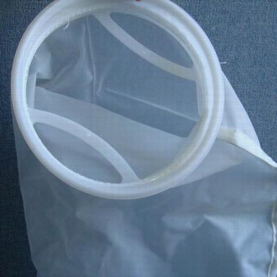 China 300 Micron Nylon Mesh Filter Bag , Aquarium Water Tank Filter Bag for sale