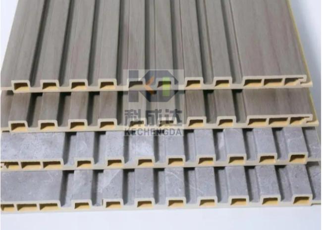 Automatic PVC WPC Co Extruded Wood Plastic Profile Production Line Plastic PVC Profile Making Machine 0