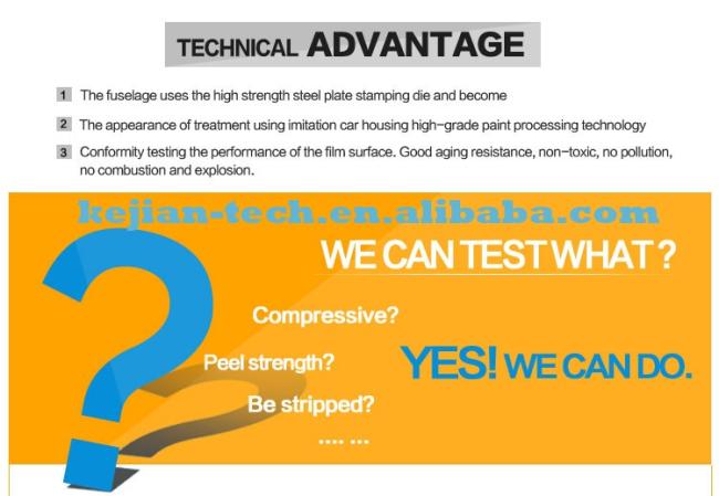 Hot Sale Plastic Rubber Tensile Strength Testing Machine