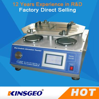 China 150kg Four Heads Textile Testing Machine , Pilling Martindale Abrasion Tester With Warranty 12 Months for sale