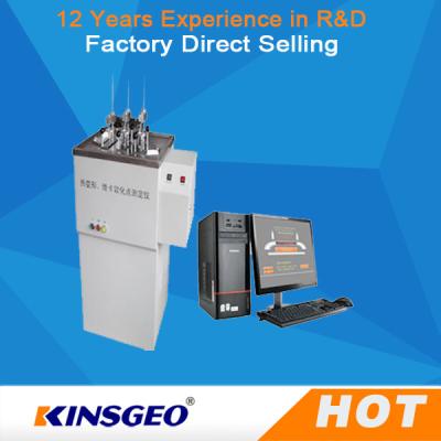 China AC220V±10%、50Hz、30A Thermal Deformation Plastic Testing Machine Vicat Softening Point Test for sale