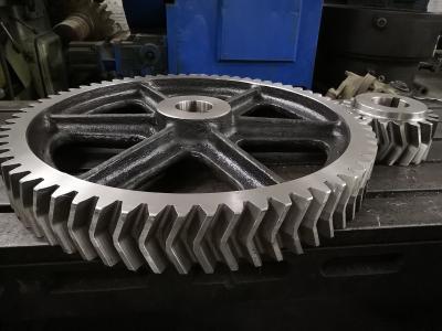 China 11.33 Module Special Designed Herringbone Gear Set For Punching Machine for sale