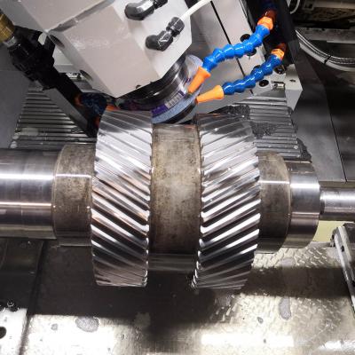 China 4 Module 17CrNiMo6 Double Helical Gears Gear Grinding Transmission Gears for sale