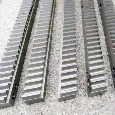 China Custom 2.5 Module Helical Racks And Pinions Steering ISO 8-9 Grade for sale