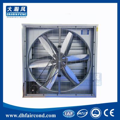 China DHF Belt type 350mm exhaust fan/ blower fan/ ventilation fan motor bottom for sale