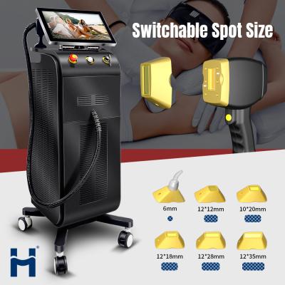 2024 Switchable Spot Diode Laser Beauty Equipment for Permanent Hair Removal in USA