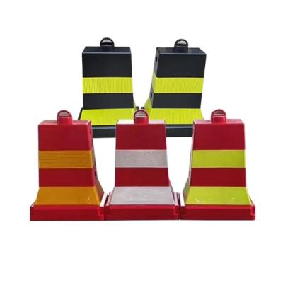 China Plastic Waring Traffic Barricade Water Filed Safety Barrier 320mm for sale