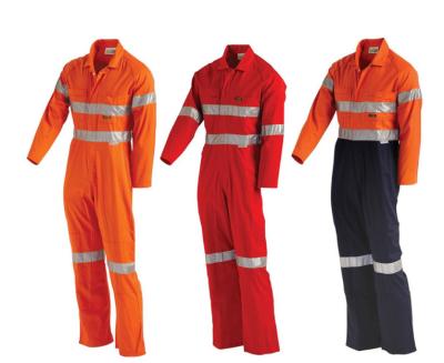 中国 Industrial Workwear High Visibility Wear Mens Construction Clothing Heavy Duty Worker Uniforms 販売のため