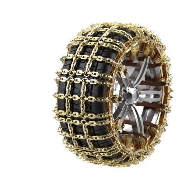 China Universal Iron Chains For Automotive Tires Full Coverage Anti Slip for sale
