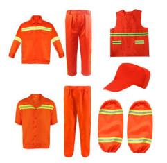 China Safety Protection Reflective Environmental Sanitation Greening Garden Site Labor Protection Suit Manufacturers for sale