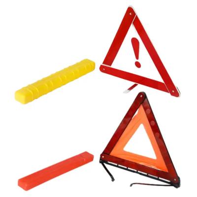 China Road Safety Reflector Wind-Proof Breakdown Early Warning Device Triangle Emergency Warning Kit Sign Reflective Warning for sale