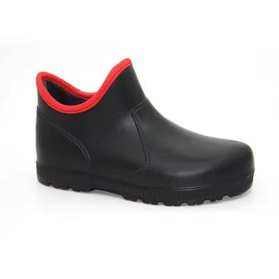 China Unisex Custom Waterproof Garden Shoes Women Warm Lining Rain Boots Men Car Wash Footwear Men's Lightweight EVA for sale