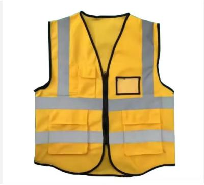 China Reflective Vest Safety Vest Jacket Strip Personal Security Construction High Visibility Work Safety Reflective Clothing for sale