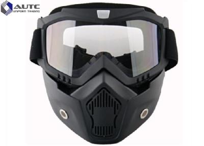 China Full Face Tactical Military Goggles TPU Windproof Reticular Construction Breathable for sale