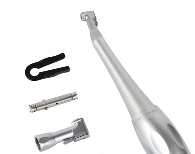Dental Implant Wrench with interchangeable heads