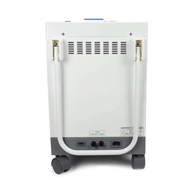 Portable Electric Aspirator close-up of control panel