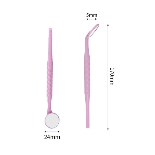 Disposable Dental Oral Mirror color options display