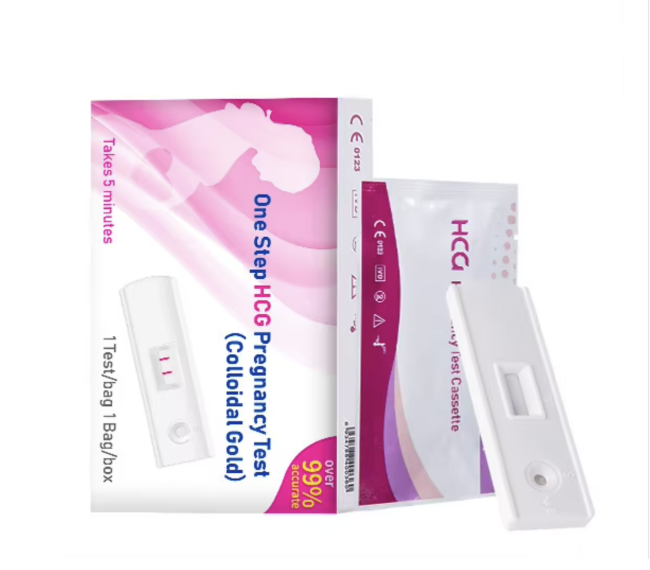 High Accuracy Pregnancy Test Card packaging