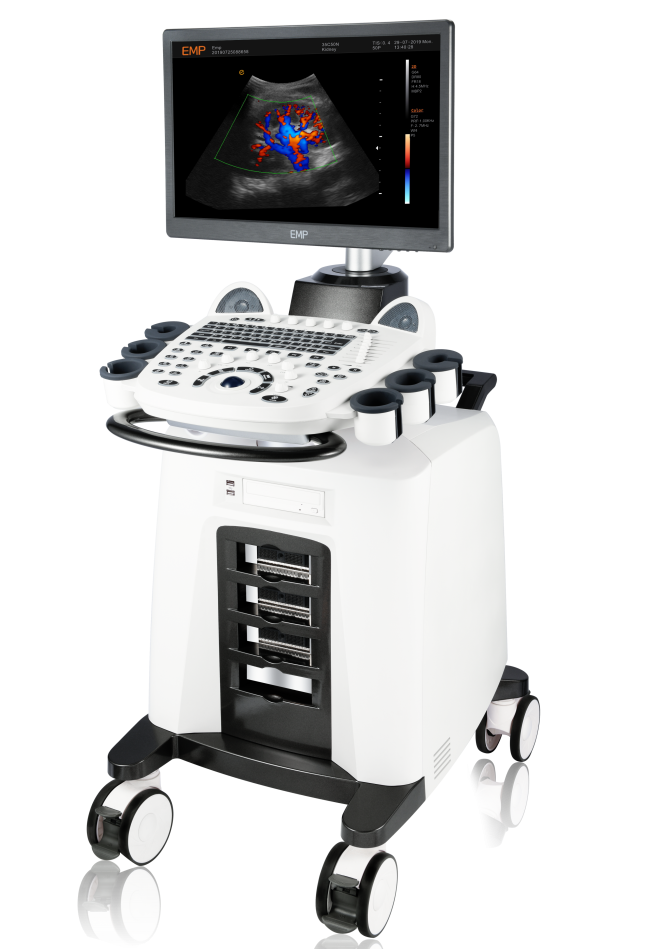 Color Doppler Ultrasound System display close-up