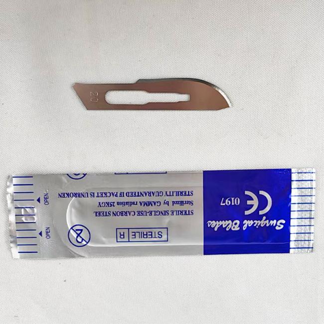 Multiple surgical blades in sterile packaging