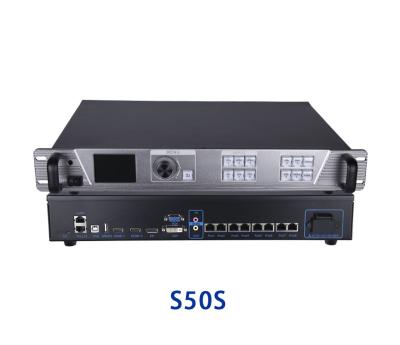 China Sysolution 2 em 1 processador video S50S, 8 saídas dos ethernet, 5200,000 pixéis, 4k 60Hz, 4 imagens à venda