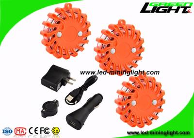 China Magnetic Mount Led Warning Light Rechargeable Shockproof LED Road Flares for Car for sale