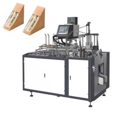 China 4KW Paper Food Box Making Machine Easy Operation High Performance for sale