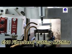 Software Control CNC Fiber Laser Cutting Machine 30W Turning For PDC Material