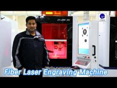 PDC Fiber Laser Engraving Machine Cutter 1064nm Air Cooling High Accuracy