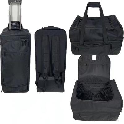 China Waterproof Black Military Tactical Backpack Polyester Military Luggage Bag for sale