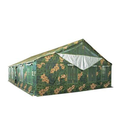China Large 50 People Army Camouflage Tent Waterproof Oxford Cloth for sale